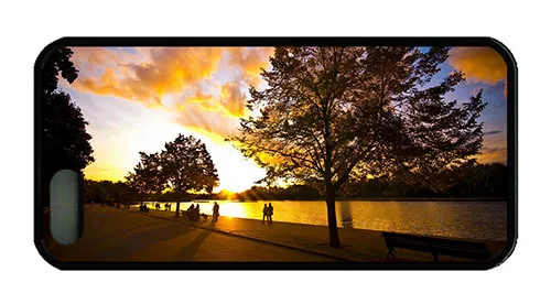 Free Shipping Hipster for iPhone 5 sale cover sunset river walk 5/5S|hipster style|hipster handbagshipster tee |