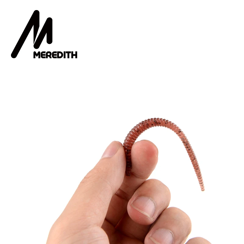 MEREDITH Slow SinkingTrout мягкие приманки в виде червей 60 мм 80 мм искусственные рыболовные приманки морские черви дождевой червь мягкие приманки для рыбалки воблеры