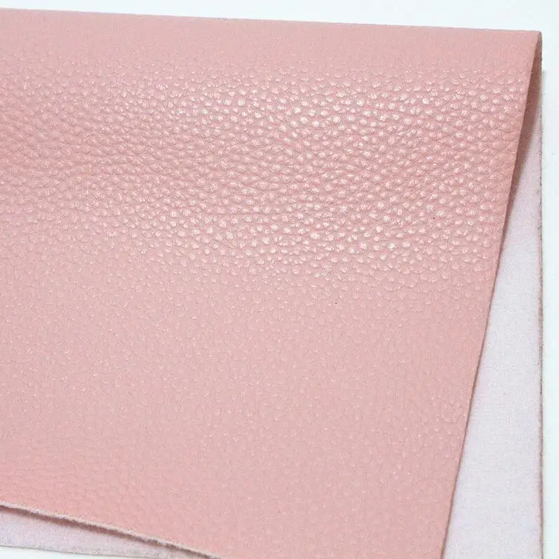 Pink 21*29 см A4 размер 1,0 мм личи из искусственной кожи искусственная личи из искусственной кожи лист ткани DIY ремесла - Цвет: Pink