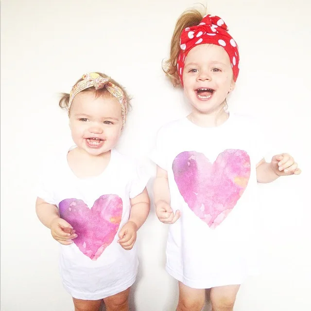 Мама для мамы и дочки детская одежда летняя Baby Love принт розовая футболка Обувь