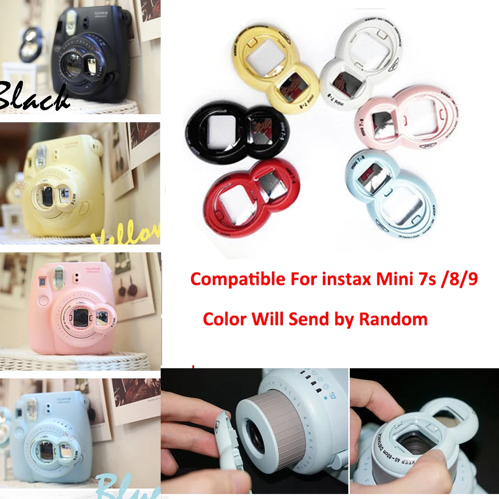 Чехол для Камеры Fujifilm Instax Mini 8 9 из искусственной кожи + 20 листов пленок набор
