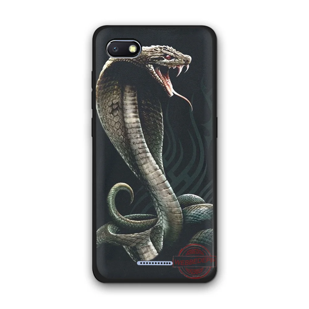 WEBBEDEPP змея TPU чехол для телефона чехол-накладка Redmi Note 6Pro 7Pro 4A 4X 5 5A 6A 8A 7 S2 note 8 |