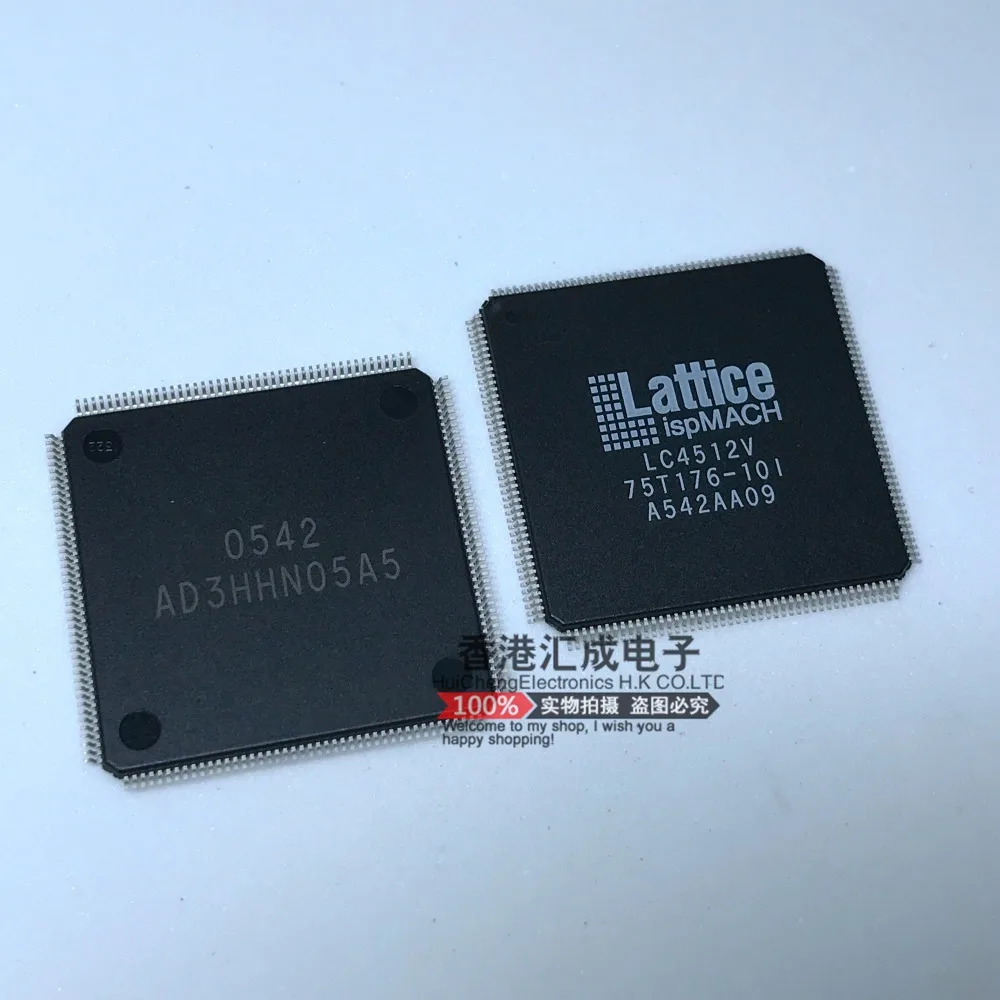 

LC4512V-75T176-10I LC4512V-75T176 QFP176 New Original