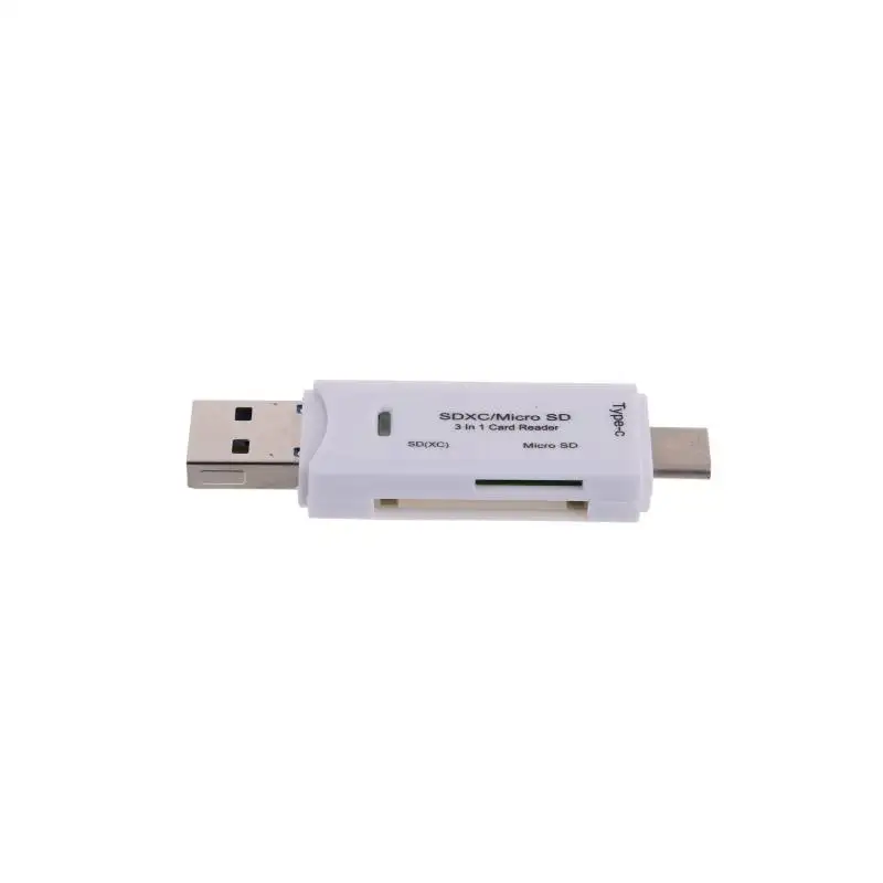 USB конвертер type C/Micro USB/USB 2,0 SD карта памяти адаптер Micro SD кардридер для MacBook ноутбука SD/TF OTG считыватели карт