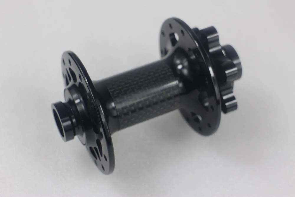 MTB XC Powerway M64 велосипедный диск Передняя Ступица из углеродного сплава 6 болтов 24