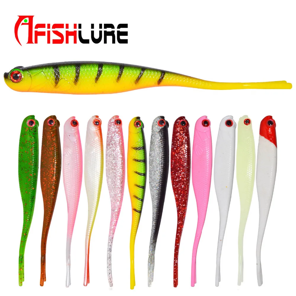AFISHLURE Мягкая приманка силиконовые рыбалки отсадочные приманки искусственные 115