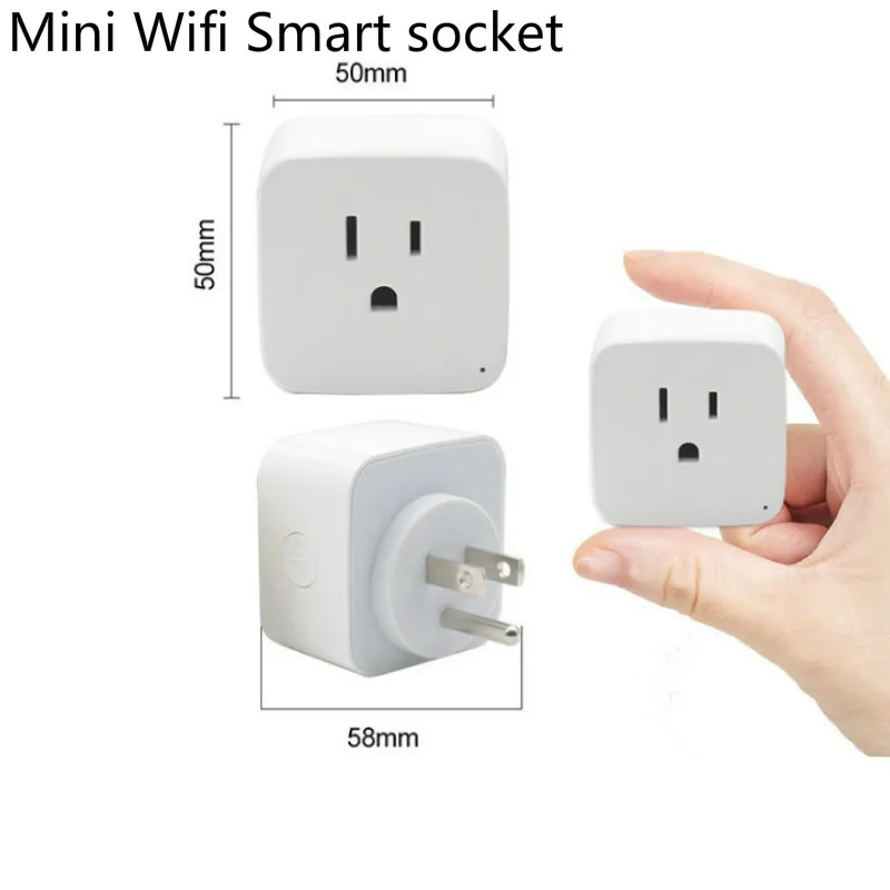 Wifi умная розетка Smart Plug Tuya Life App США разъём ПДУ Alexa Google Home Mini iftt поддерживает сеть 2 4