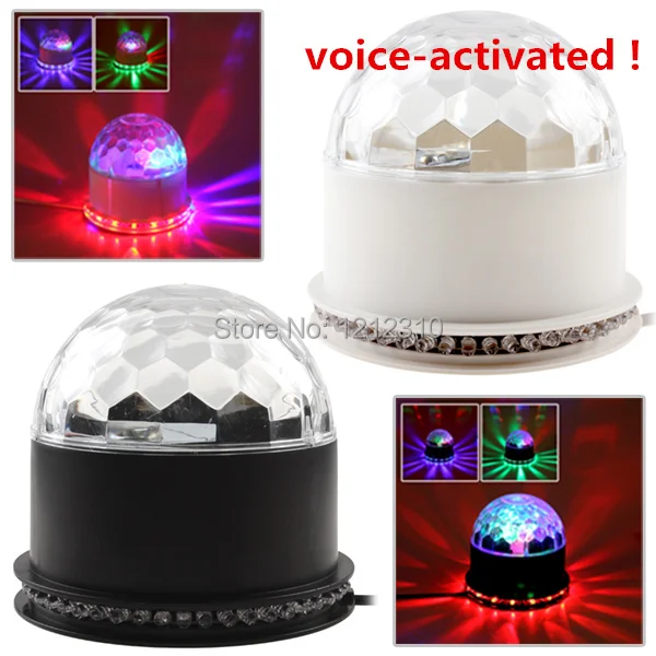 Высокомощный RGB светильник с эффектом волшебного шара светодиодный сценический