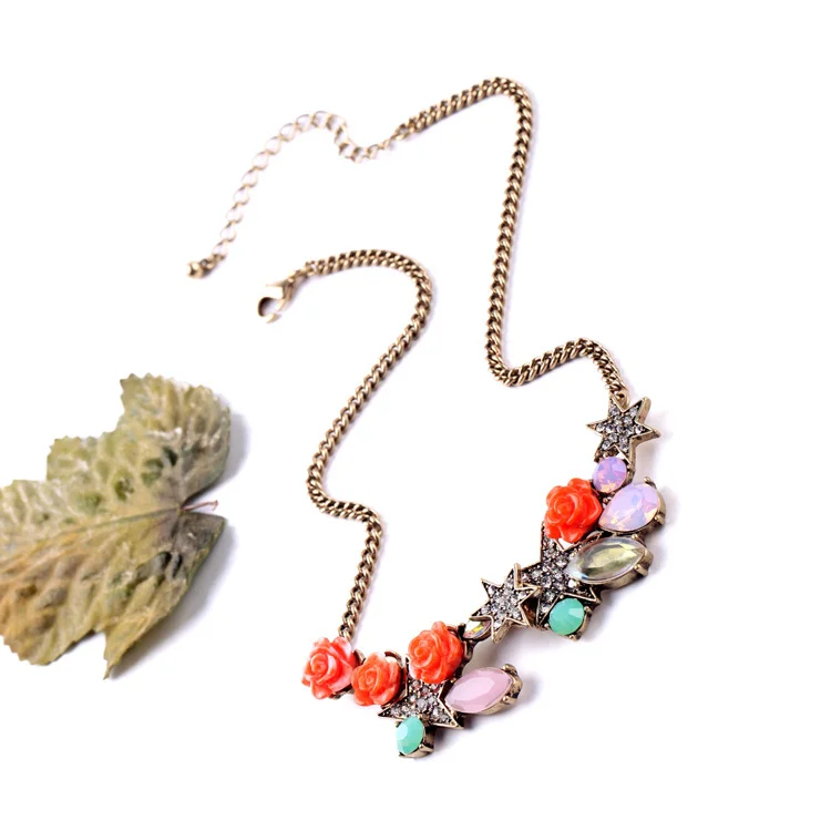 Современные женские повседневные воротники ожерелье милый дизайн 2015 Звезда