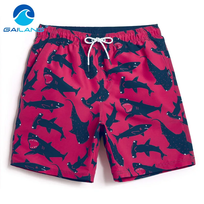 Мужские спортивные шорты Gailang, брендовые шорты-бермуды, пляжные шорты для активного отдыха, быстросохнущие Мужские спортивные шорты Gailang, брендовые шорты-бермуды, пляжные шорты для активного отдыха, быстросохнущие