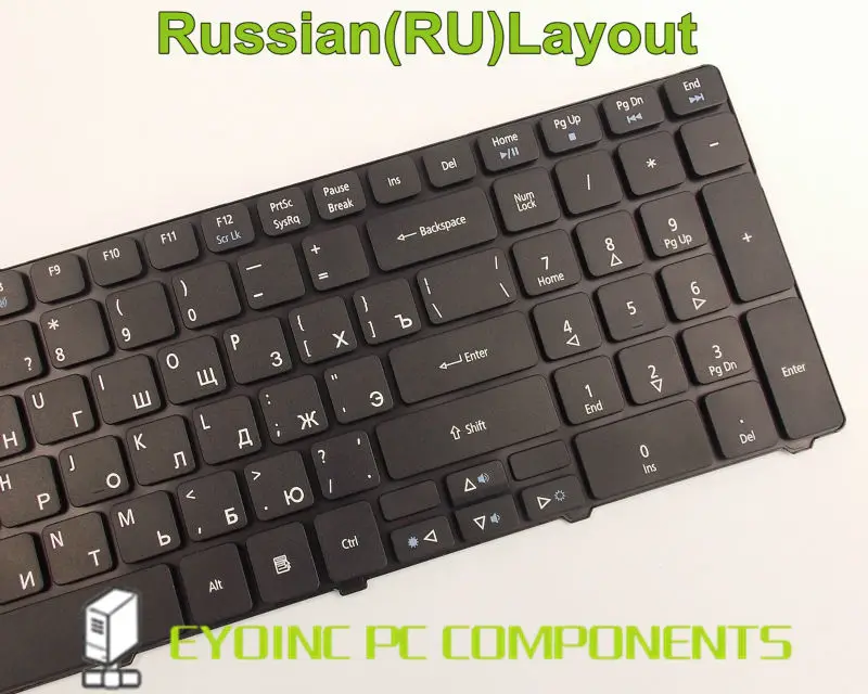 Клавиатура для ноутбука Acer Aspire 5739 5739G 5740 5740Z 5740G 5740D 5740ZG Русская версия|laptop keyboard