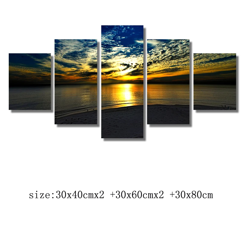 

Очаровательная пейзажная картина с морским пейзажем и принтами, напечатанная на холсте, Настенная картина для гостиной, домашние украшения...