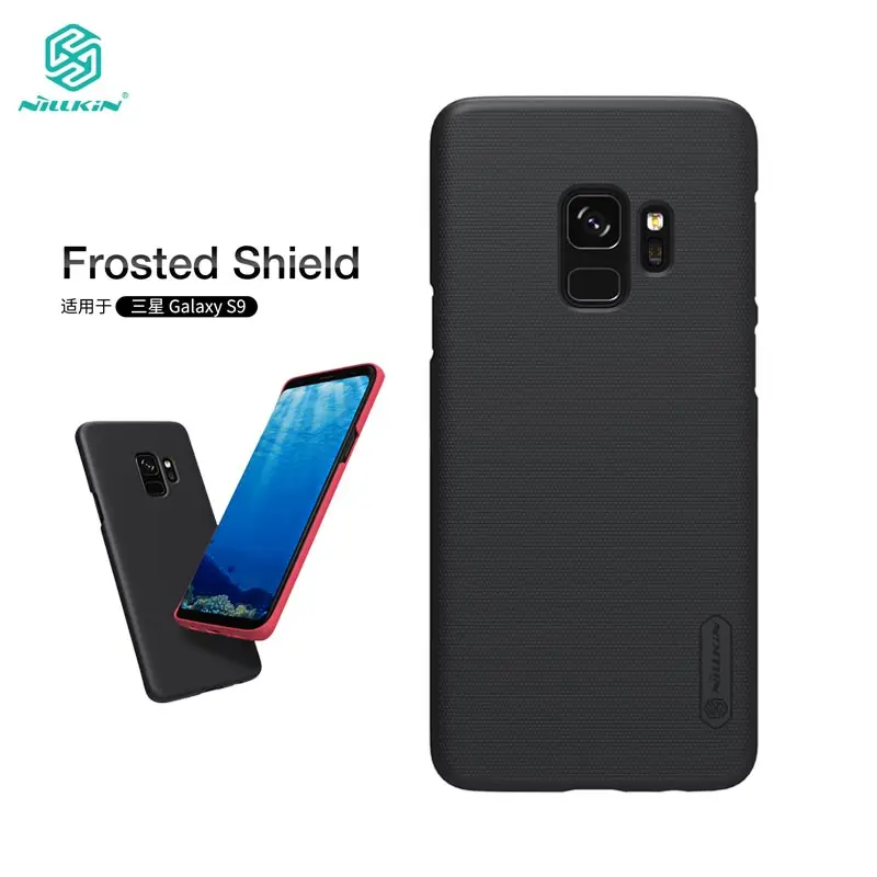 Чехол для Samsung S9 5 8 ''и 6 2'' Nillkin Frosted Shield PC Hard Back Cover Case For Galaxy Plus|case for samsung galaxy|case