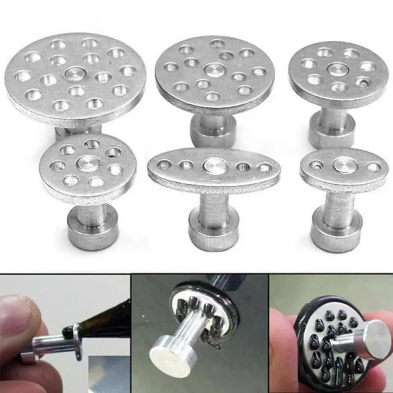 6 шт./партия автомобильный Тяговый металлический съемник Инструменты для ремонта