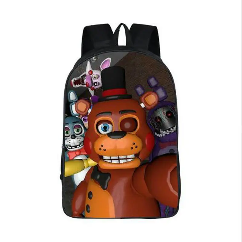 Рюкзак Five Nights At Freddys для подростков рюкзак Bonnie Fazbear Foxy Freddy Chica школьные сумки