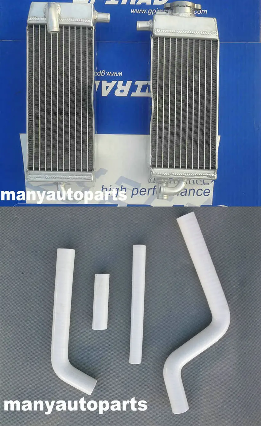 Алюминиевый радиатор для Yamaha и синий силиконовый шланг YZ125 1996-2001 1997 1998 1999 2000 2001 |