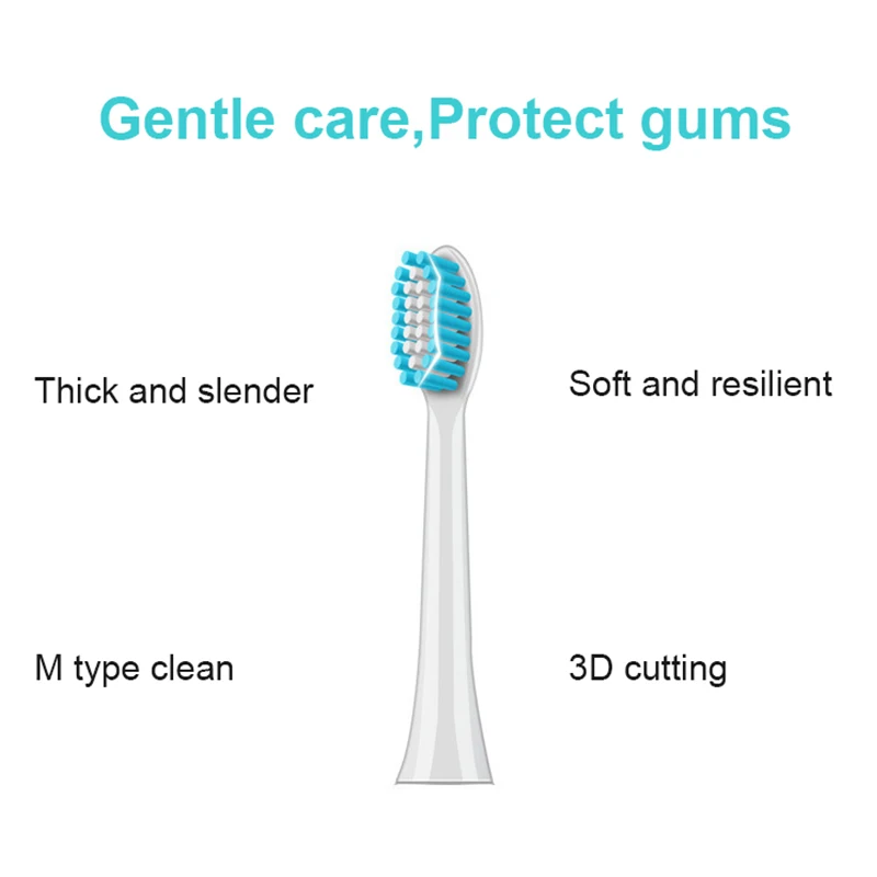 Акустическая электрическая зубная щетка чистые мужские и женские общие цели
