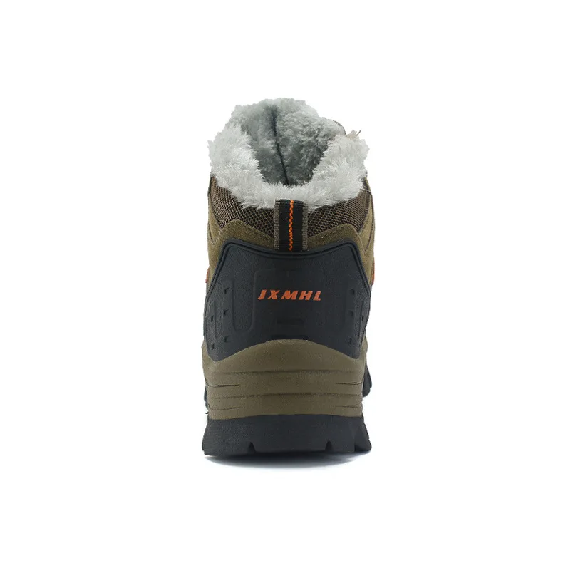 OLOMM большой Размеры Новый Мужские ботинки для зимние сапоги Обувь на теплом меху
