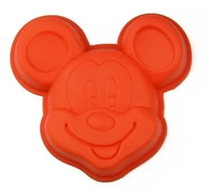 

1PC Mickey Silicone cake mold/Single hole baking mould Pudding DIY kitchen Pastry kitchenTool