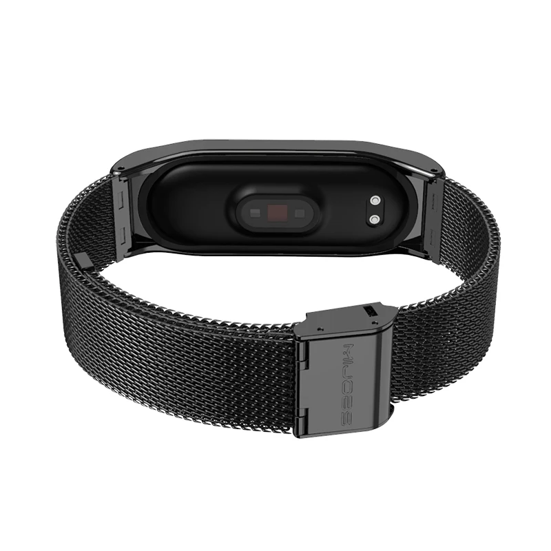 Браслет mi Band 4, металлический, нержавеющая сталь, универсальный, для Xiaomi mi, ремешок 3/4, браслет mi Band 4, напульсники mi band 4
