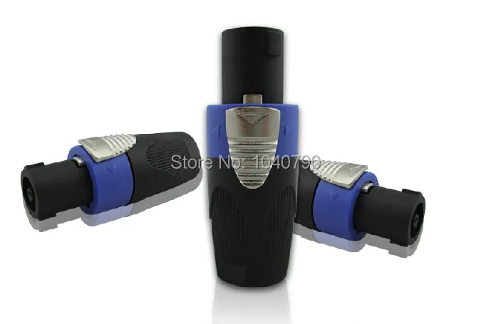 Звук четыре ядра разъем провода Ом динамик линия NL4FC соединение Бесплатная