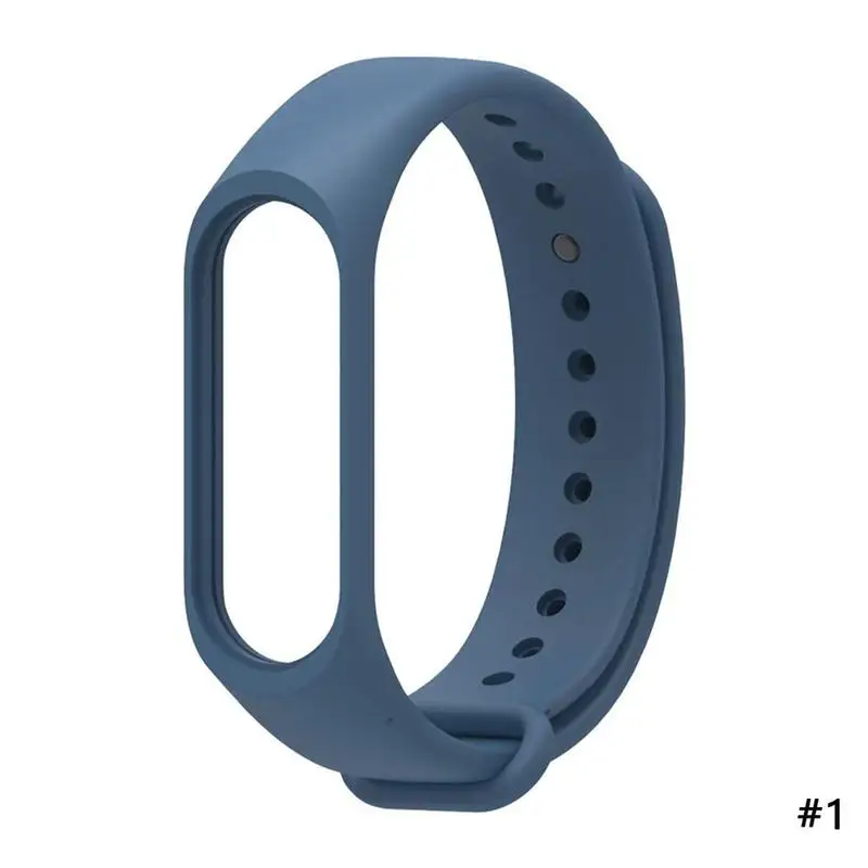 Midnight blue Для Xiaomi mi Band 3 Аксессуары mi band 3 браслет для Xiaomi mi Band 3 спортивный ремешок часы силиконовый ремешок на запястье - Цвет: Midnight blue