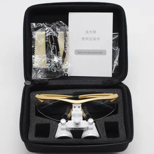 Стоматологические лупы 3,5x, бинокулярная медицинская лупа, стоматология, хирургия