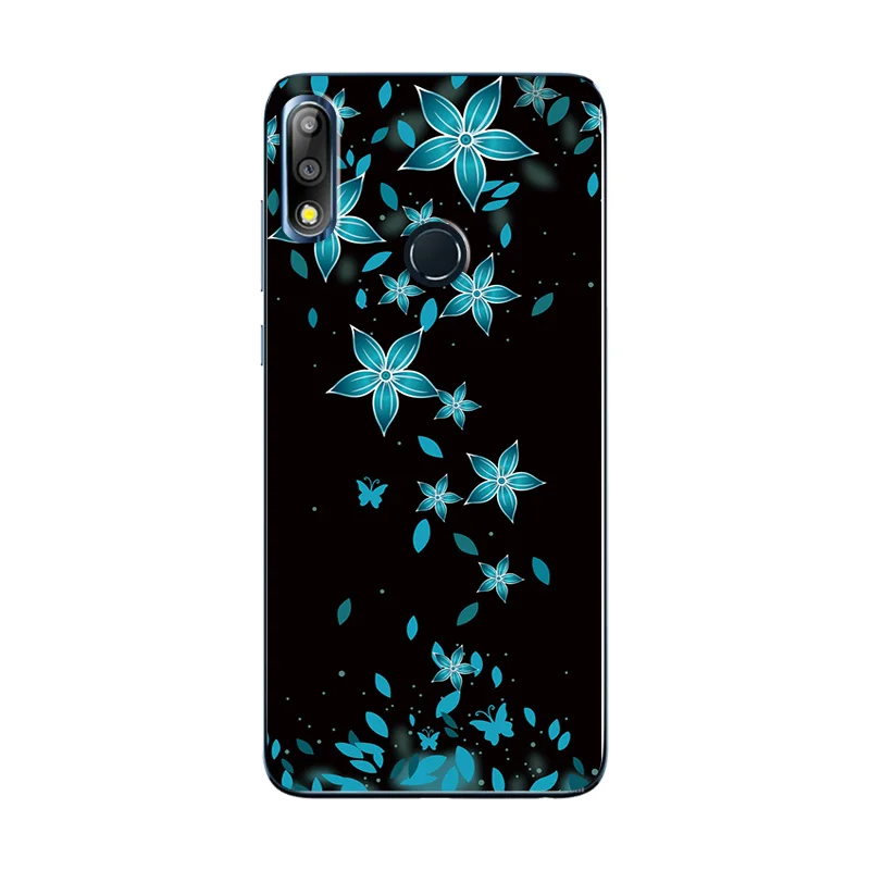 W66 Милый модный чехол для телефона Zenfone Max M2 ZB633KL Animal Love Heart задняя крышка для Zenfone Max Pro M2 ZB631KL чехол-бампер - Цвет: W66