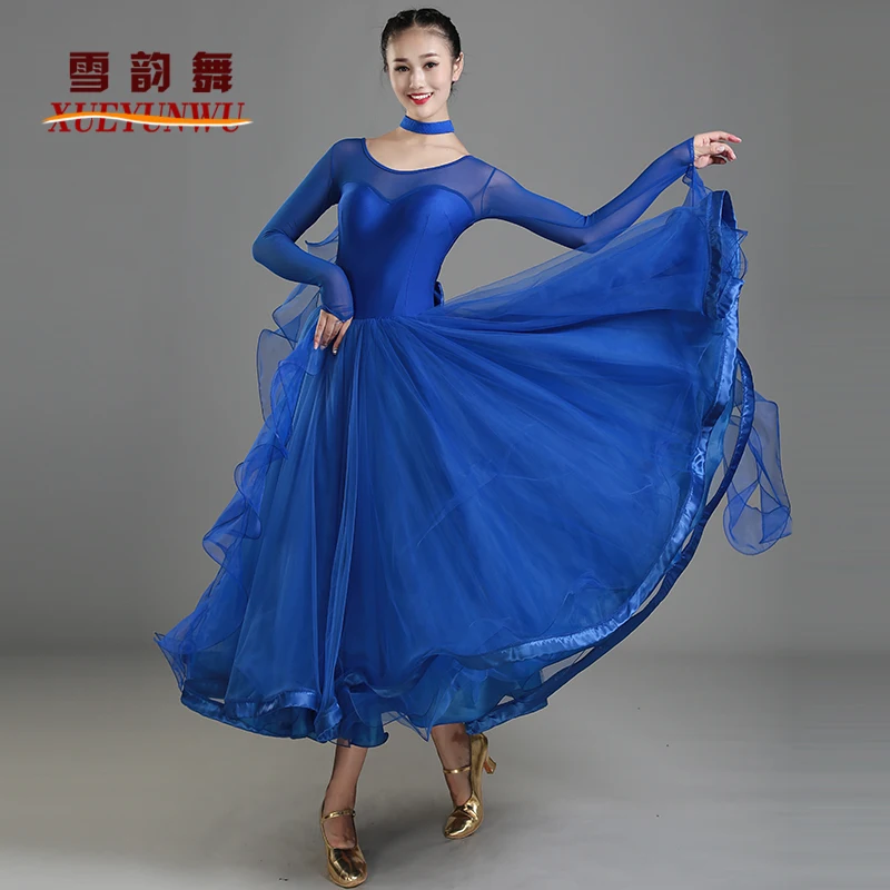 Для современных танцев пачка новый бальный танцевальный костюм шоу юбка|Бальные