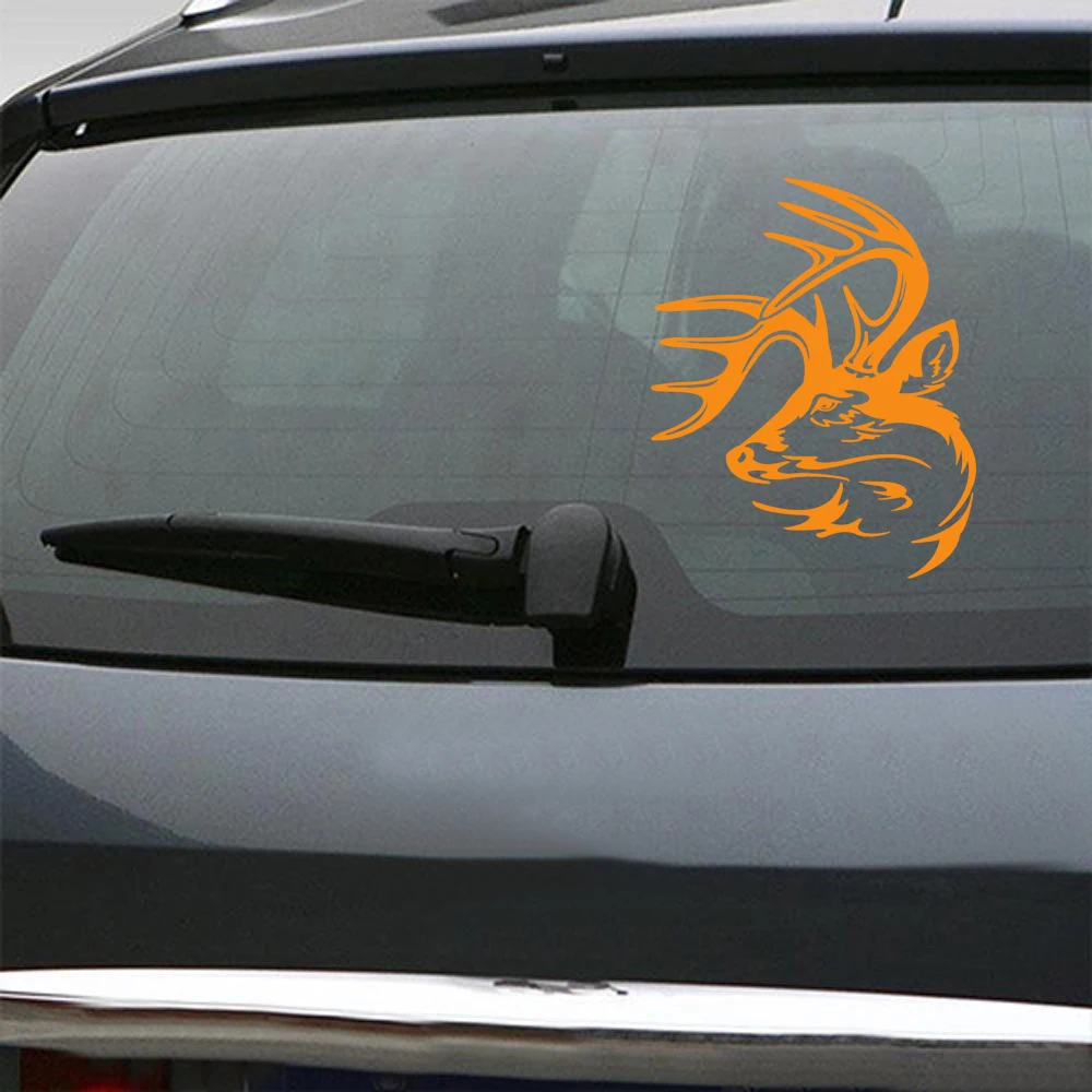 y do stylizacji samochodów Akcesoria Wodoodporna moda Zabawny jeleń Naklejka samochodowa winylowa naklejka dekoracyjna ścienna Notebook Laptop