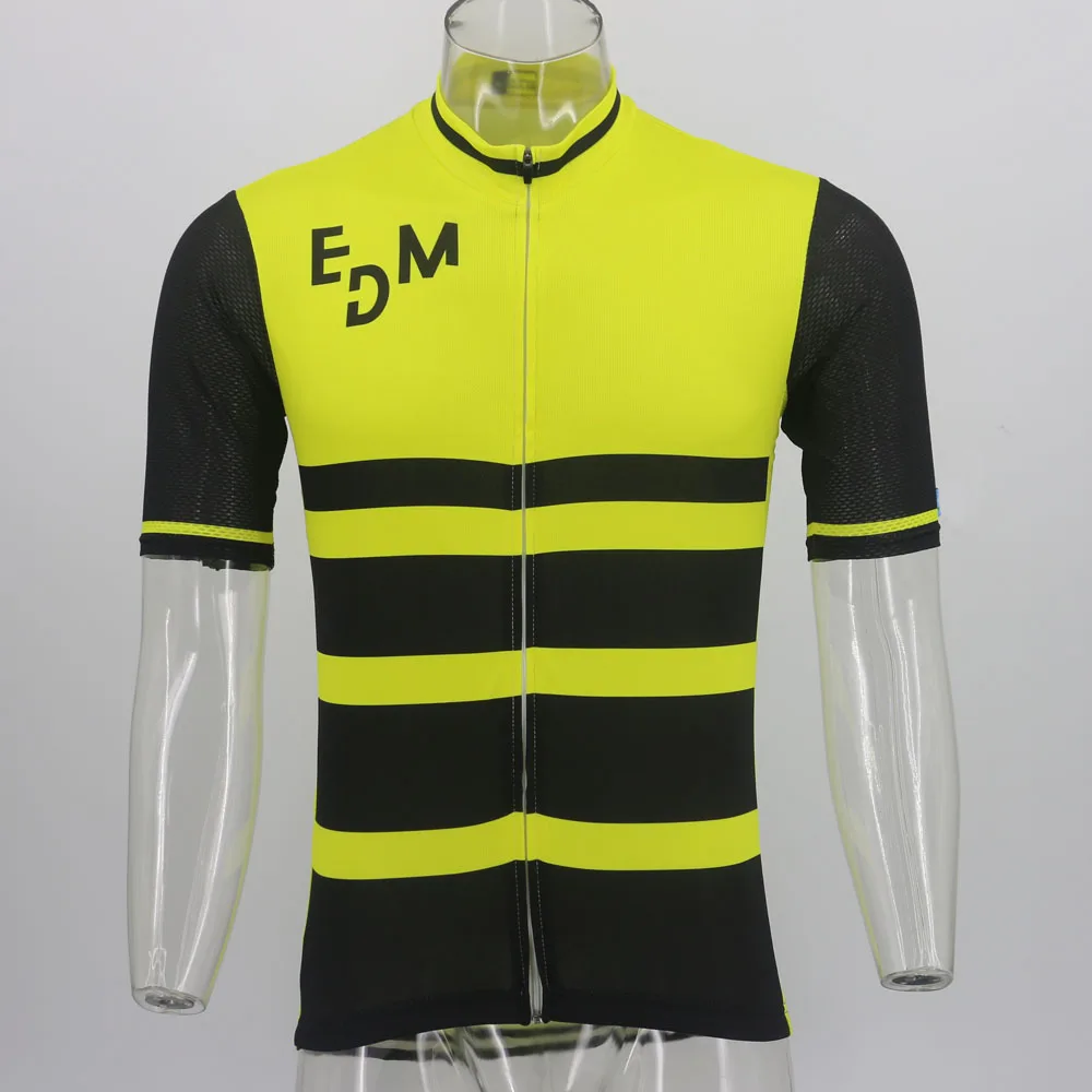 Ретро велосипедная майка ropa Ciclismo мужская велосипедная одежда с коротким рукавом Джерси летняя Классическая велосипедная одежда