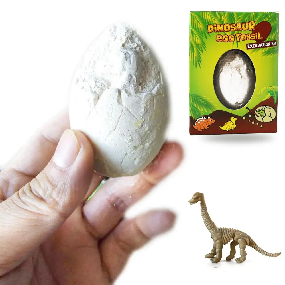 DIY игрушечное яйцо динозавра Новинка копания окаменелости игрушки в виде