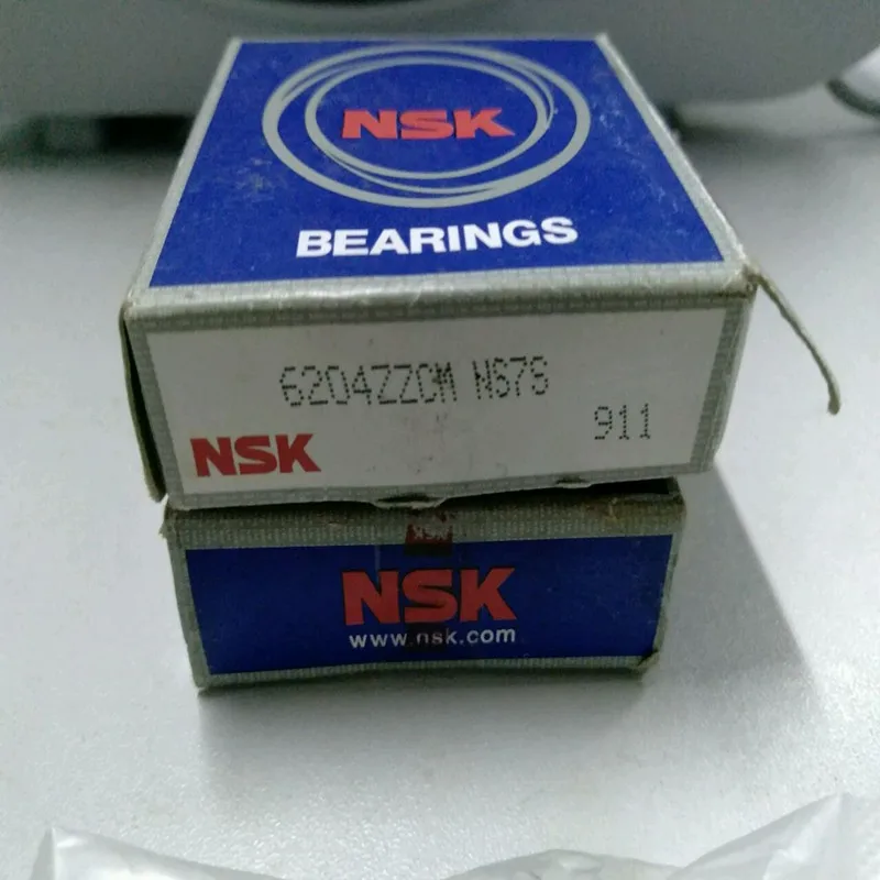 Оригинальный шариковый подшипник NSK с глубоким желобом серия 6204ZZ и 6204DDU|bearing