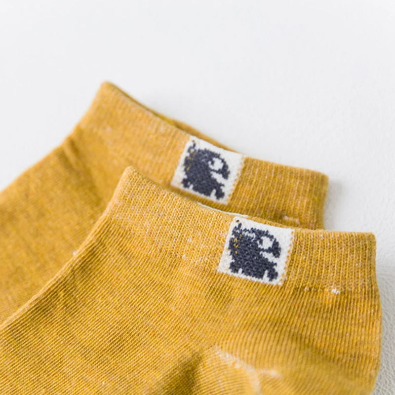 10 цветов Новинка Простые однотонные женские короткие носки Летние тонкие