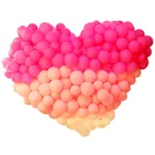 5 шт. 12 дюймов 5 дюймов с красной Globos 18 День рождения украшения для взрослых для воздушных шаров, Mariage латексных воздушных шаров с ко Дню Святого Валентина для воздушных шаров, Anniversaire