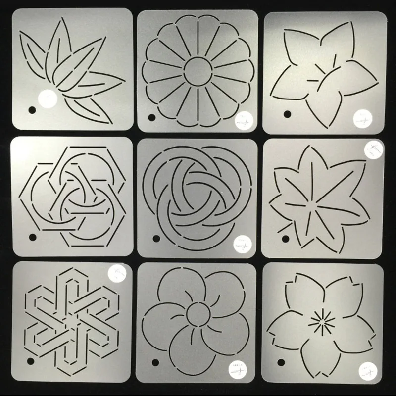 Пластинчатые шаблоны для рукоделия инструменты пэчворка обжимной шаблон