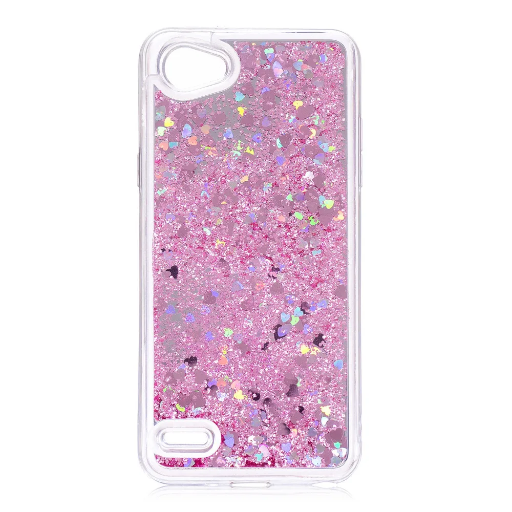 Phone Case for LG Q6 5.5 Inch Cover Dynamic Glitter Luxury Mirror Liquid Quicksand Cases Silicone Back LGQ6 20p |
