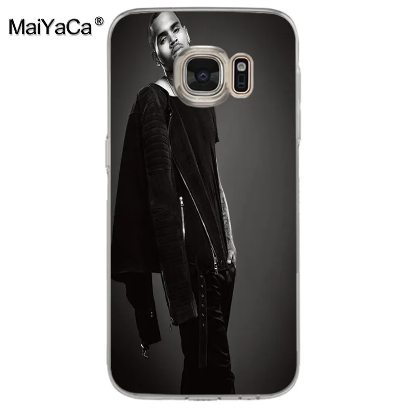 MaiYaCa Chris коричневый прозрачный мягкий ТПУ чехол для телефона samsung galaxy s9 plus s7 edge s6 s5