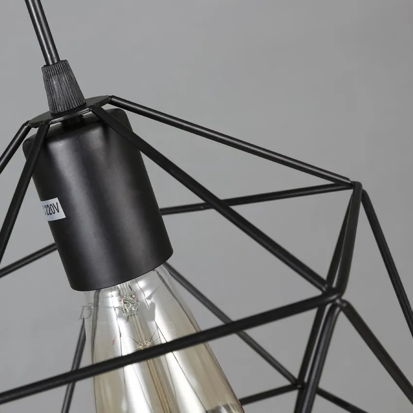 

North European-style duplex building living room Pendant Lights industrial wind simple creative loft staircase light wf425927