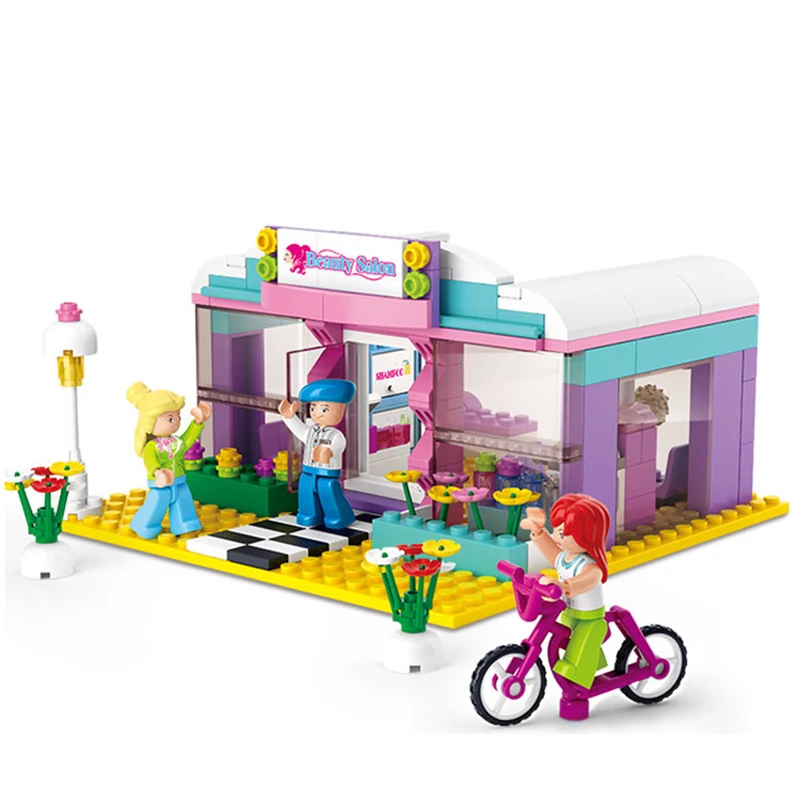 243 шт. детские строительные блоки игрушки Совместимые с Legoingly friends city girls