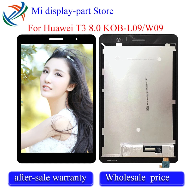ЖК дисплей с дигитайзером сенсорного экрана для Huawei T3 8 0 LTE &quotHonor Play Meadiapad 2 KOB L09
