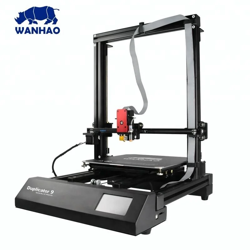 WANHAO Largest FDM 3D Printer D9/500 Mark II MK2 Max Print Area 500*500*500mm Home/Industrial/Education Use Large Format