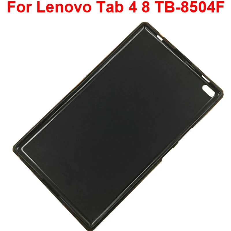 Мягкий силиконовый чехол для Lenovo tab 4 8 ТБ 8504X 8504f противоударный накладка из ТПУ