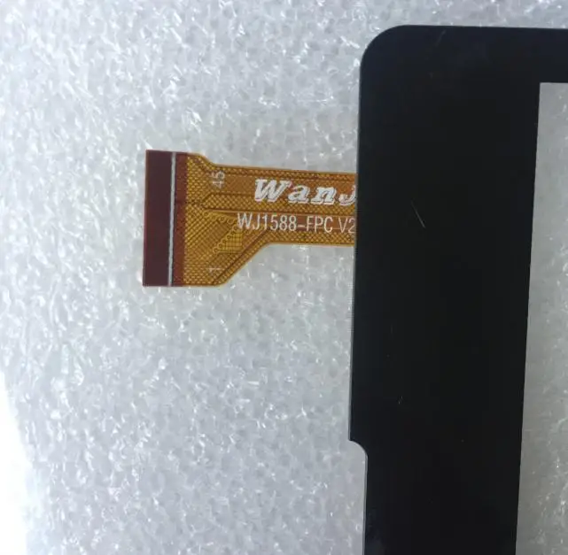 Черный Новый Для 7 дюймов Планшеты емкостный сенсорный экран wj1588-fpc V2.0 Стекло
