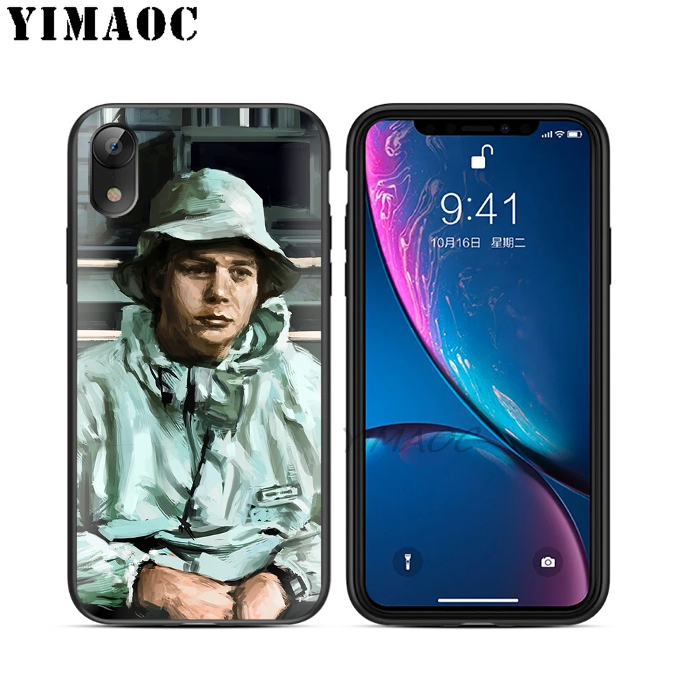 YIMAOC yung lean Rapper Мягкий ТПУ Черный силиконовый чехол для iPhone X или 10 8 7 6S Plus 5 5S SE Xr Xs Max |