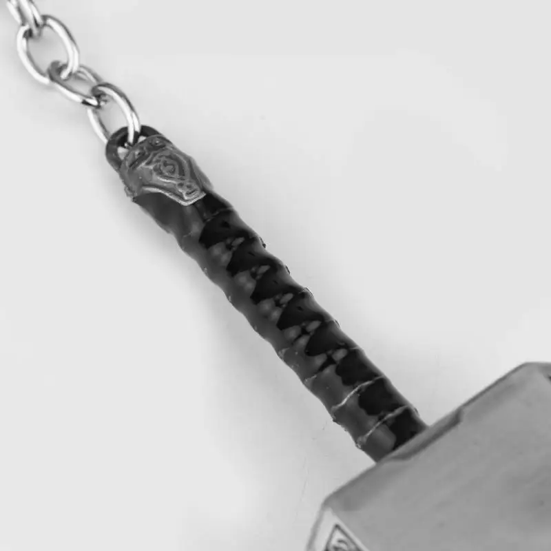 Marvel Comics, Мстители, молот Тора, брелок, Mjolnir Pewter, супер герой, молот, брелок, цепочка Тора, кольцо, ключевые ювелирные изделия, подарок