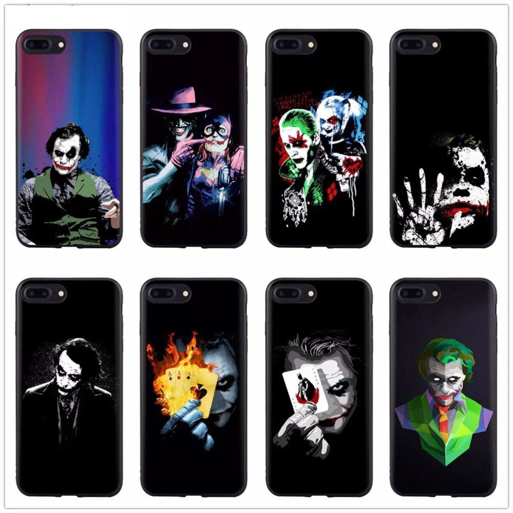 Одежда для клоуна iPhone 6s Мягкий силиконовый чехол телефона 7 5 5S SE 6 Plus X 8 | Мобильные