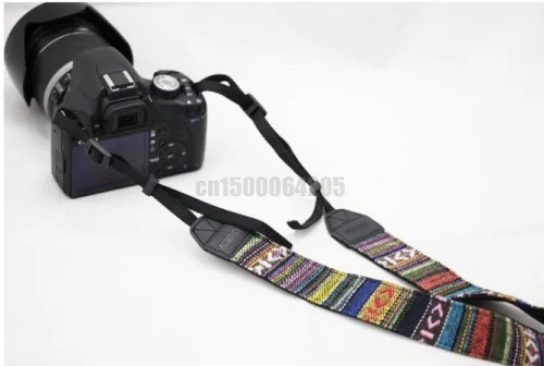 10 шт. Винтажный стиль камера плечевой ремень для SLR DSLR 5D4 5D3 5D2 1DX 60D 6D D7000 D7100 D7200 D90 D800