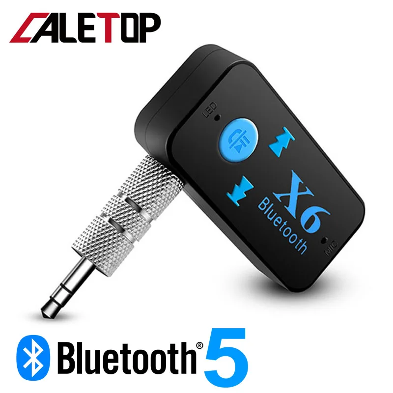 CALETOP Bluetooth 5,0 аудио приемник Мини 3,5 мм HIFI AUX Стерео Bluetooth для ТВ ПК беспроводной адаптер для автомобиля динамик наушники
