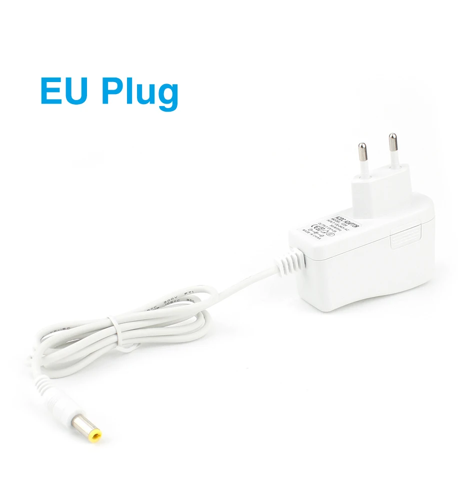1x24 Вт ЕС США Plug Драйвер адаптер переменного тока 110 В 220 В к DC 12 В 2A 5,5*2,1 мм Трансформаторы освещения Светодиодные ленты Light 3528 Питание